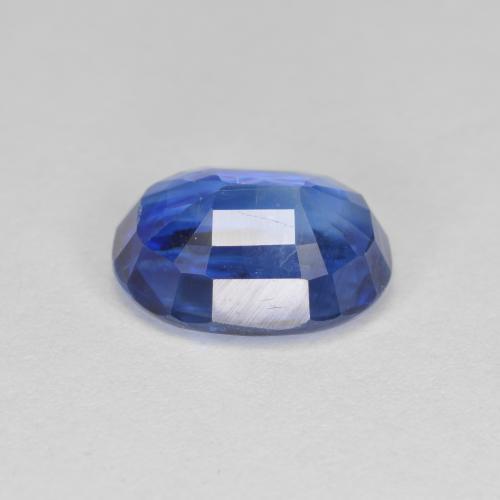 Cianita azul natural 3,46ct, corte oval, SI