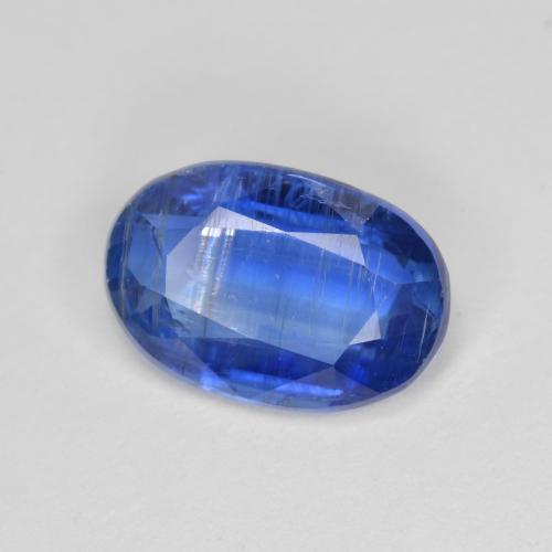Dianita Azul profundo Natural 3.11ct, Corte Oval, SI