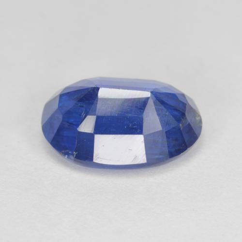 Cianita azul natural 4,46ct, corte oval, SI