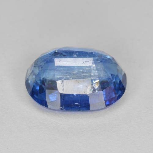Cianita azul natural 4,48ct, corte oval, SI