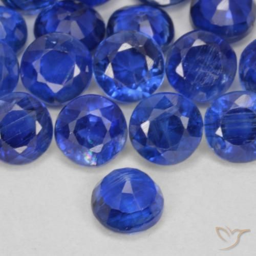Dianita Azul-marinho Natural 0.41ct, Redondo, VS-SI