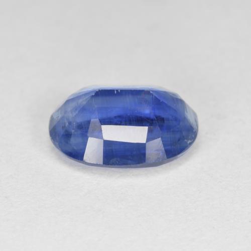 Cianita azul natural 3,22ct, corte oval, SI-I1