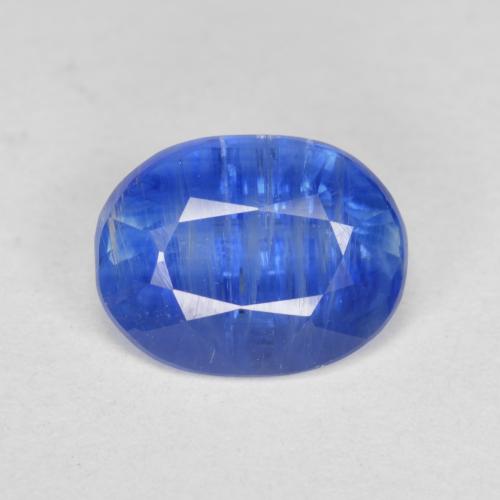 Dianita Azul Azure Profundo Natural 3.12ct, Corte Oval, SI-I1