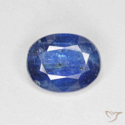 3.61ct Natural Azul profundo Dianita, oval, SI-I1