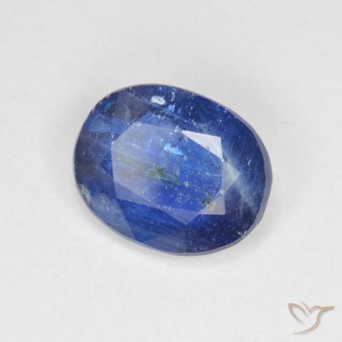 Dianita Azul profundo Natural 3.61ct, oval, SI-I1