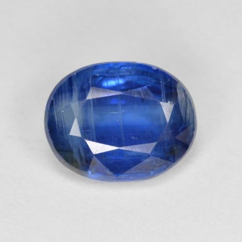 Cianita azul natural 3,48ct, corte oval, VS-SI