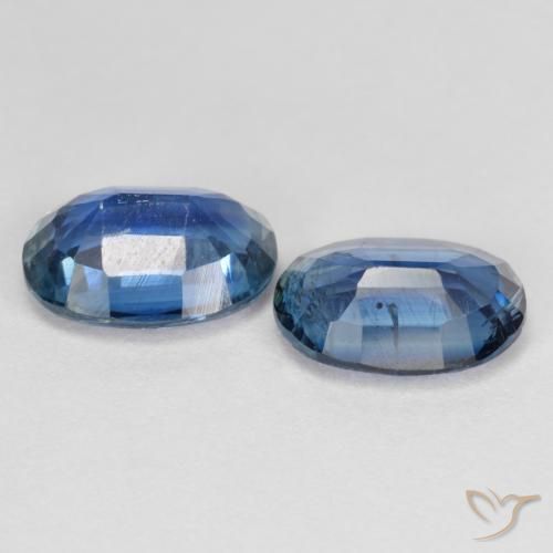 Pedras preciosas de Dianita Azul-marinho natural de 2.86 ct, oval, VS-SI