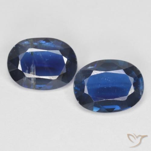 2.65ctw Natural Azul-marinho Dianita, oval, VS-SI