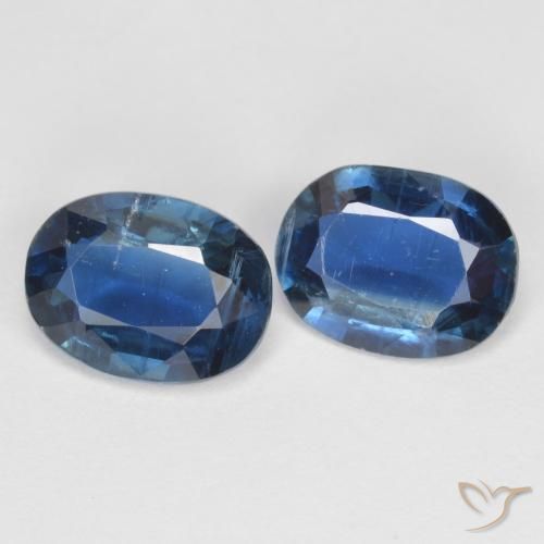 Pedras preciosas de Dianita Azul-marinho natural de 2.66 ct, Corte Oval, VS-SI