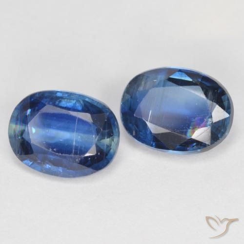Pedras preciosas de Dianita Azul-marinho natural de 3.25 ct, oval, VS-SI