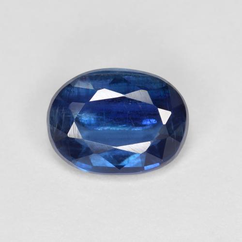 Cianita azul natural 1,49ct, corte oval, VS-SI