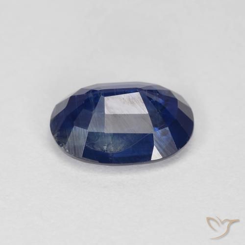 Dianita Azul-marinho Natural 1.50ct, oval, VS-SI