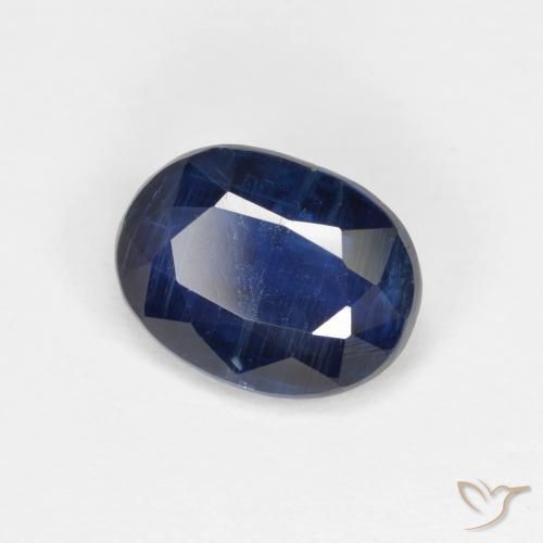 Dianita Azul escuro Natural 1.61ct, oval, VS-SI