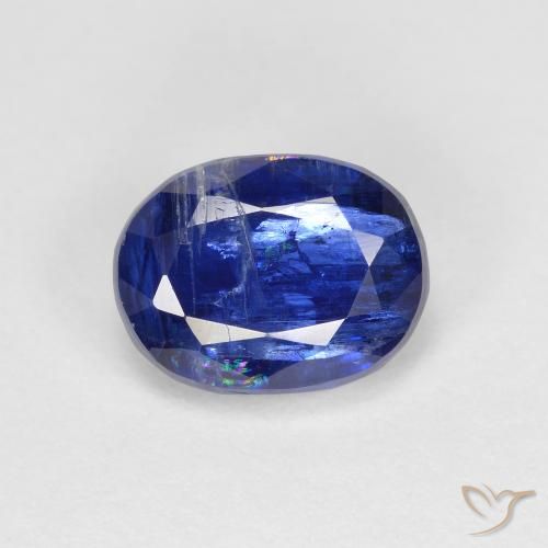 Dianita azul real Natural 2.04ct, oval, VS-SI