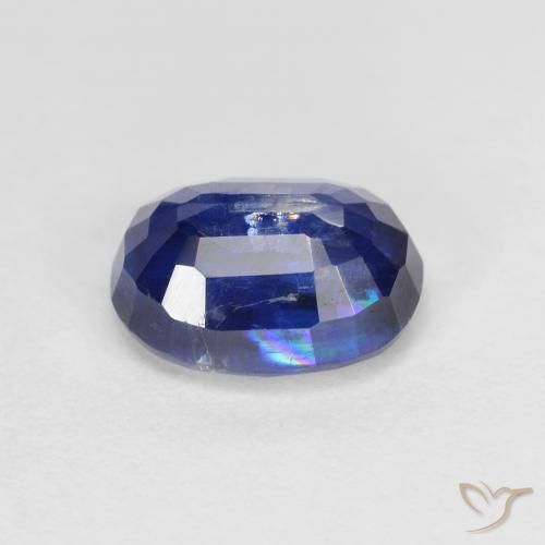 Dianita azul real Natural 2.04ct, oval, VS-SI