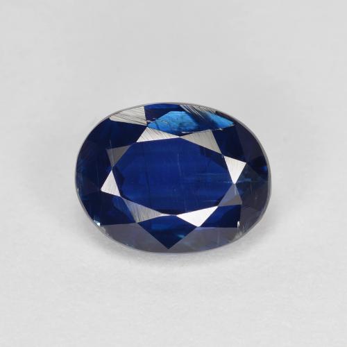 Cianita azul natural 1,75ct, corte oval, VS-SI