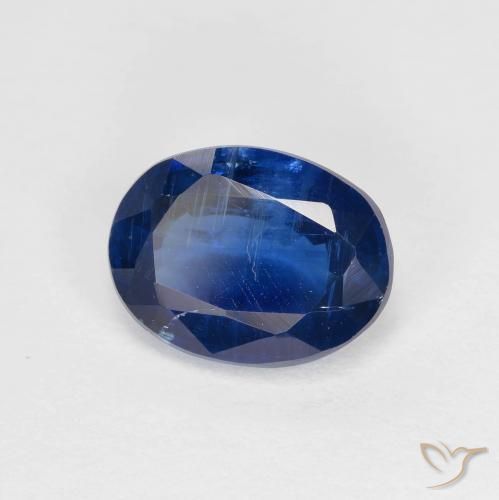 Dianita Azul-marinho Natural 1.56ct, oval, VS-SI
