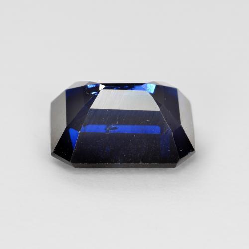 Cianita azul natural 2,08ct, corte esmeralda, VS