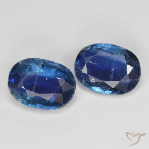 Pedras preciosas de Dianita Azul-marinho natural de 2.73 ct, oval, VS-SI