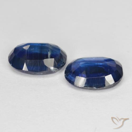 Pedras preciosas de Dianita Azul-marinho natural de 2.73 ct, oval, VS-SI
