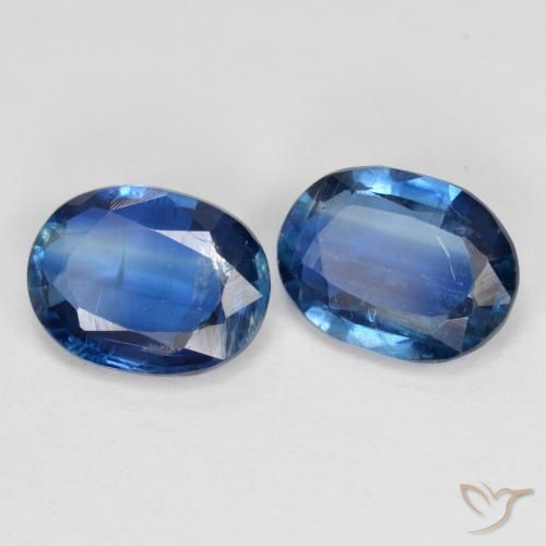 Pedras preciosas de Dianita Azul-marinho natural de 2.68 ct, oval, VS-SI