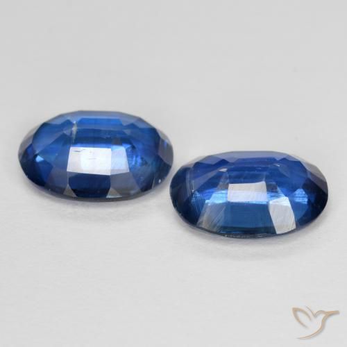 Pedras preciosas de Dianita Azul-marinho natural de 2.68 ct, oval, VS-SI