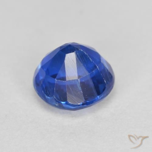 Dianita Azul Azure Profundo Natural 0.82ct, Redondo, SI