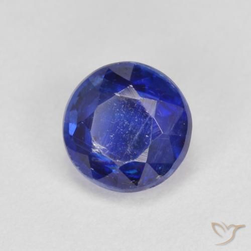 Dianita Azul-marinho Natural 0.83ct, Redondo, SI