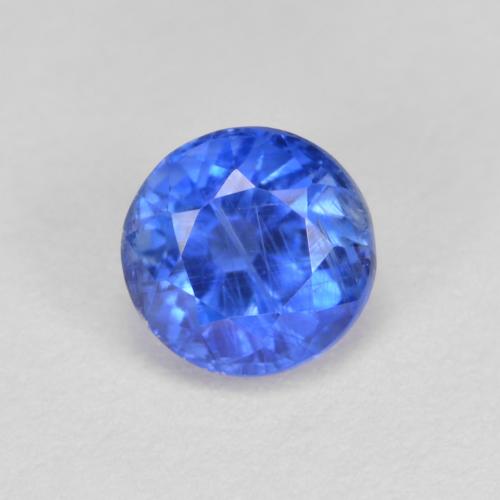 Dianita Azul Azure Profundo Natural 0.78ct, Corte Redondo, SI