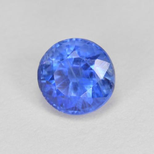 Dianita Azul Azure Profundo Natural 0.78ct, Corte Redondo, SI