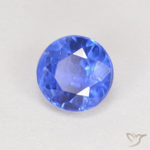 Dianita Azul Azure Profundo Natural 0.79ct, Redondo, SI