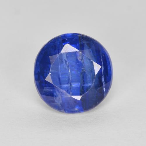 1.46ct Natural Azul profundo Dianita, Redondo, SI-I1