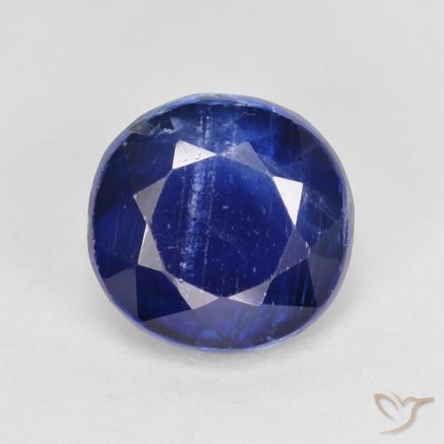2.53ct Natural Azul-marinho Dianita, Redondo, SI