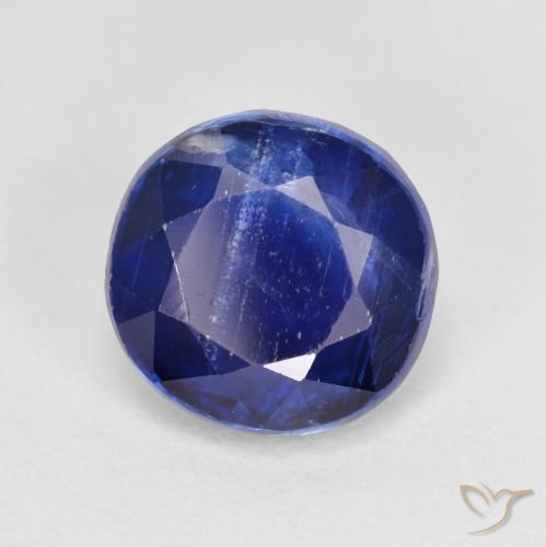 Dianita Azul-marinho Natural 2.53ct, Redondo, SI