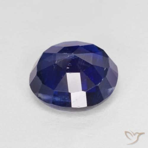 Dianita Azul-marinho Natural 2.53ct, Redondo, SI