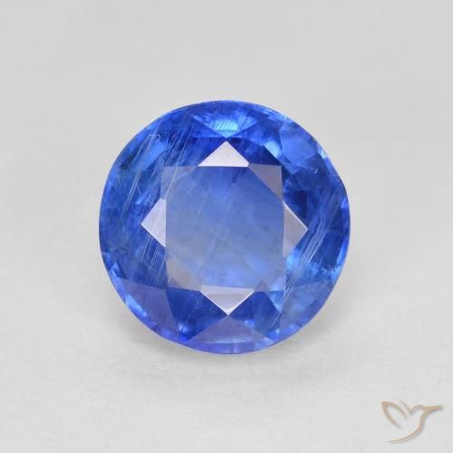 Dianita Azul Azure Profundo Natural 1.76ct, Corte Redondo, SI