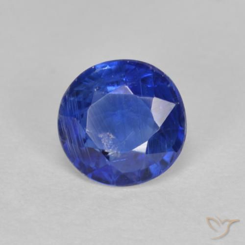 Dianita Azul profundo Natural 0.94ct, Redondo, SI-I1