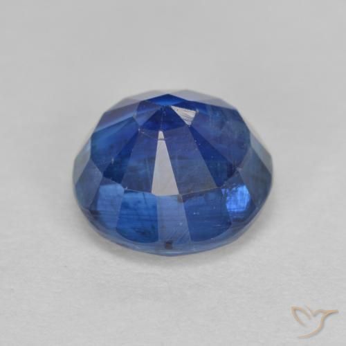 Dianita Azul escuro Natural 2.90ct, Redondo, SI