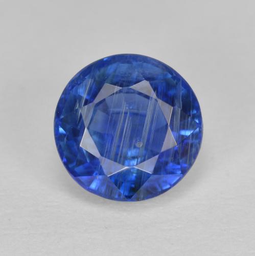 Cianita azul natural 1,90ct, corte redondo, SI