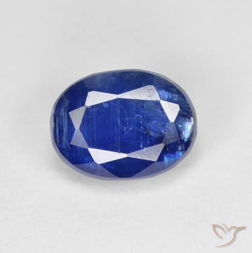 2.04ct Natural Azul profundo Dianita, oval, SI