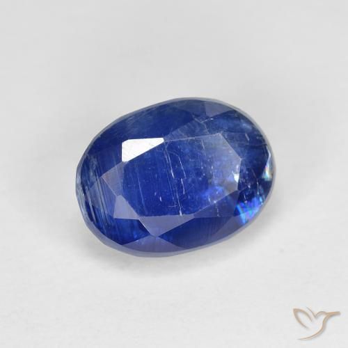 Dianita Azul profundo Natural 2.04ct, oval, SI