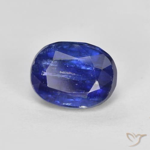 Dianita Azul marinho intenso Natural 2.18ct, oval, SI