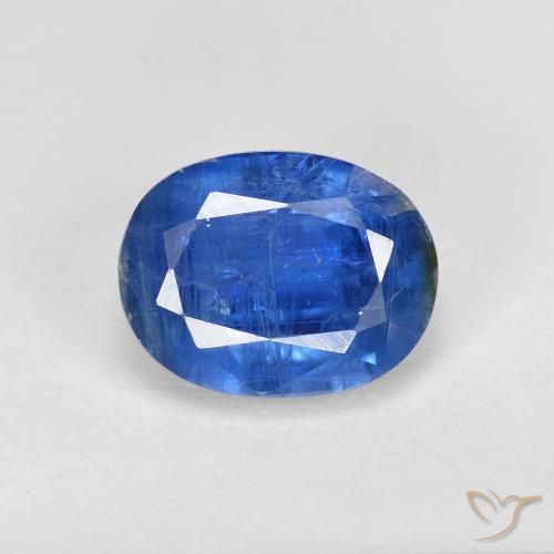 2.07ct Natural Azul escuro Dianita, oval, SI