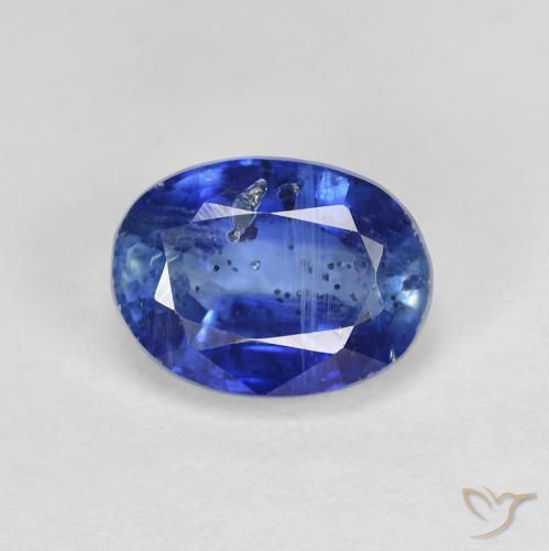 1.92ct Natural Azul profundo Dianita, oval, SI