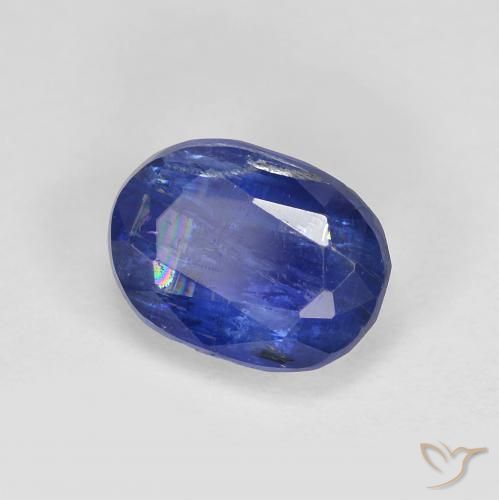 Dianita Azul marinho intenso Natural 2.06ct, oval, SI