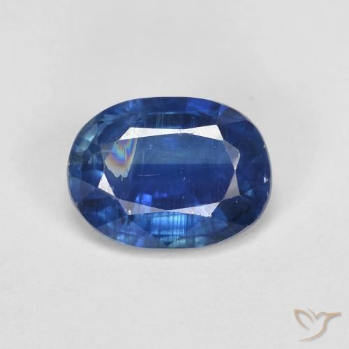 Dianita Azul-marinho Natural 1.59ct, Corte Oval, SI