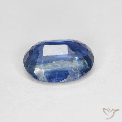 Dianita Azul profundo Natural 1.57ct, oval, SI