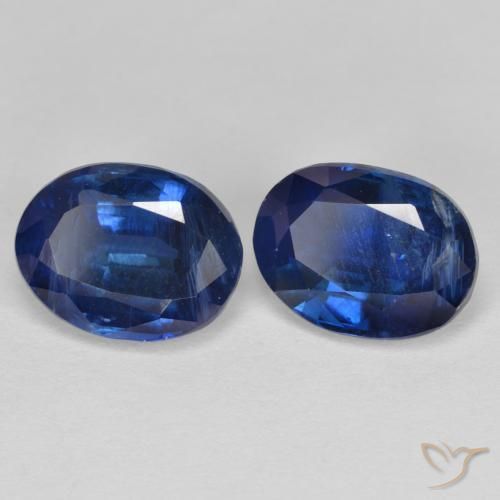 Pedras preciosas de Dianita Azul profundo natural de 3.24 ct, oval, SI