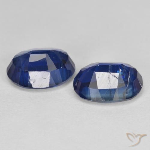 Pedras preciosas de Dianita Azul profundo natural de 3.24 ct, oval, SI