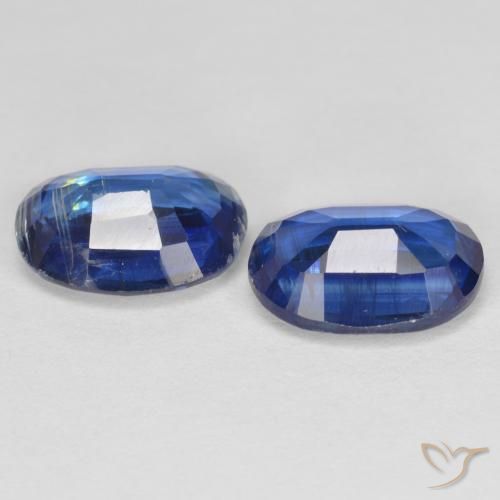 Pedras preciosas de Dianita Azul-marinho natural de 2.92 ct, oval, SI